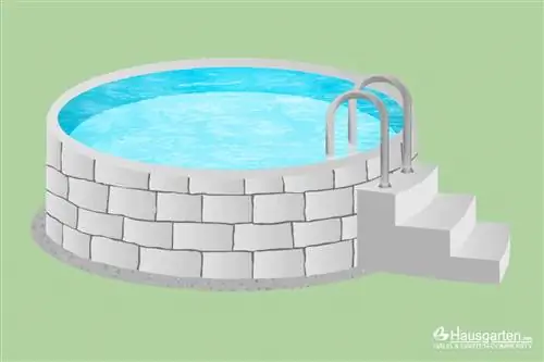 Montar uma piscina em uma encosta: isso é algo para se ter em mente