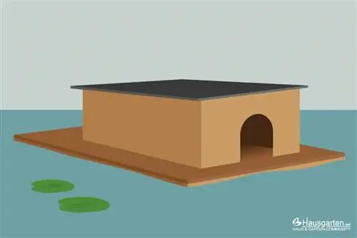 Construyendo un gallinero para patos - casa flotante para patos