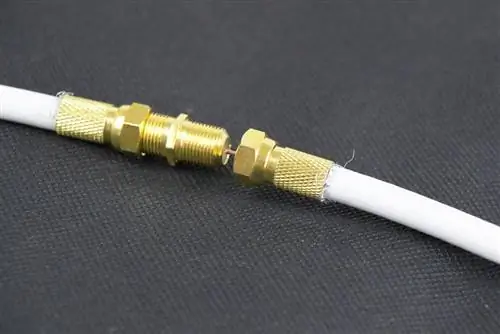 Kav hlau txais xov cable satellite cable txuas