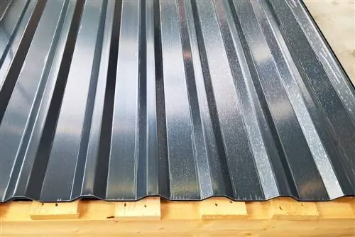 Trapezoidal sheet metal