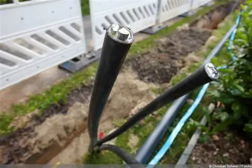 Laying and connecting underground cables - Installation depth & costs