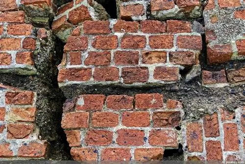 vieux mur de briques