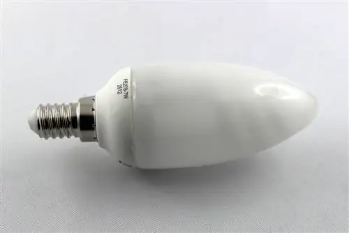 Watt konvertering: lyspære - energisparende lampe - LED