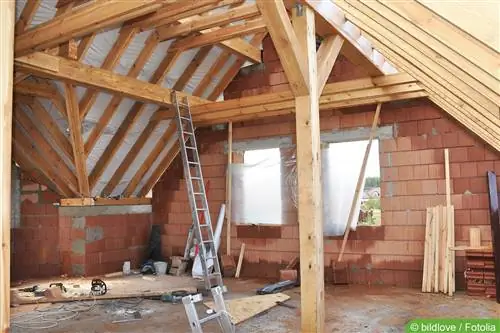 Which attic insulation can be walked on immediately?