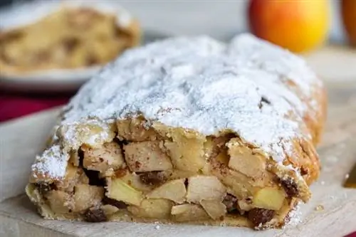 strudel de manzana