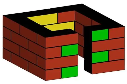 Rumah landak seluruhnya terbuat dari batu bata