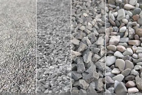 Laying garden gravel/ornamental gravel - how many kg per m² do you expect?