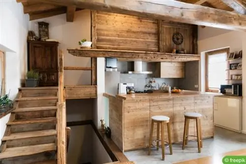 rustic kitchen