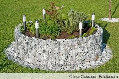 Gabion raised bed