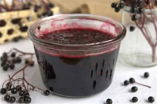 Gumawa ng sarili mong elderberry jam