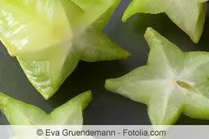 sliced star fruit