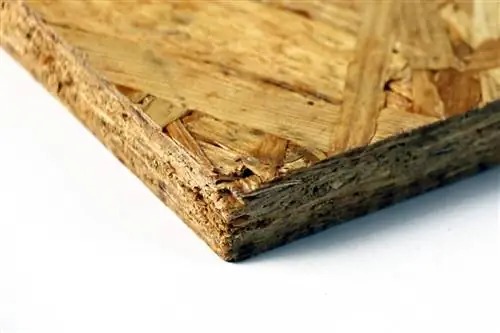 OSB panels outdoors: seal them weatherproof