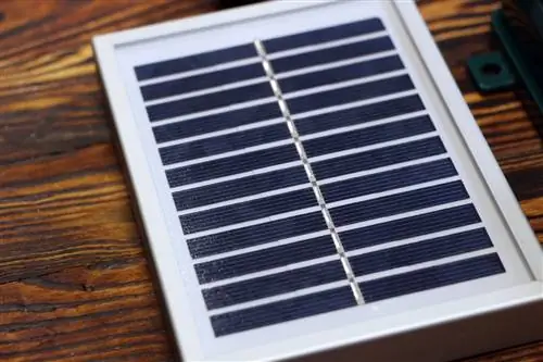 Módulo solar para sistema de riego solar.